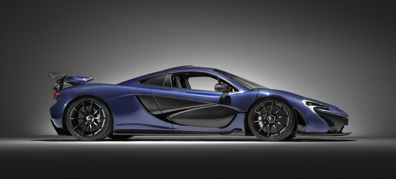 Illustration for article titled The McLaren P1 Farewell Is Dressed In Stunning Naked Blue Carbon